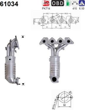 AS 61034 - Catalizzatore autozon.pro