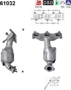 AS 61032 - Catalizzatore autozon.pro