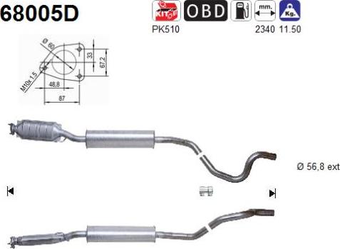 AS 68005D - Catalizzatore autozon.pro