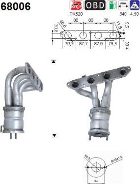 AS 68006 - Catalizzatore autozon.pro