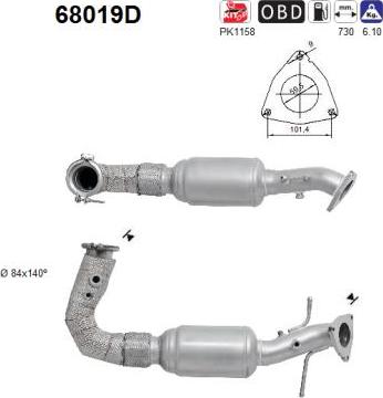 AS 68019D - Catalizzatore autozon.pro