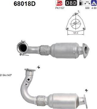 AS 68018D - Catalizzatore autozon.pro