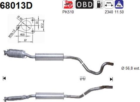 AS 68013D - Catalizzatore autozon.pro