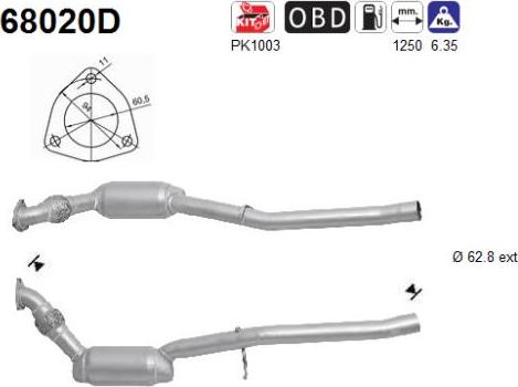 AS 68020D - Catalizzatore autozon.pro