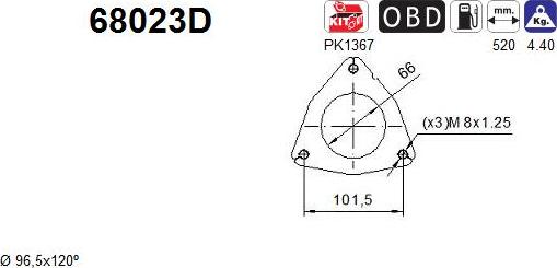 AS 68023D - Catalizzatore autozon.pro