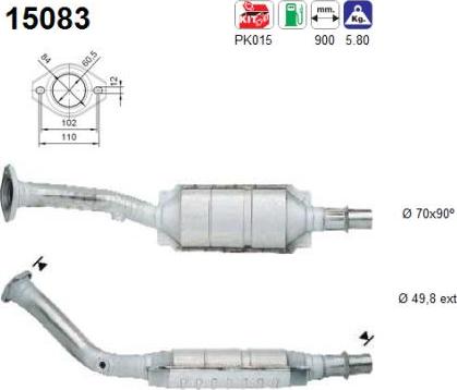 AS 15083 - Catalizzatore autozon.pro