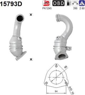 AS 15793D - Catalizzatore autozon.pro