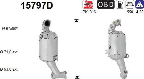 AS 15797D - Catalizzatore autozon.pro