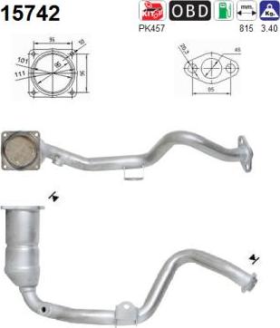 AS 15742 - Catalizzatore autozon.pro