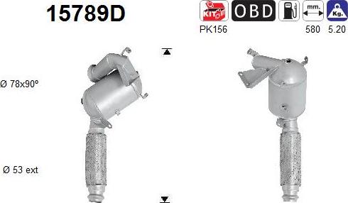 AS 15789D - Catalizzatore autozon.pro