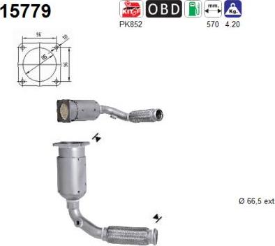 AS 15779 - Catalizzatore autozon.pro