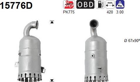 AS 15776D - Catalizzatore autozon.pro