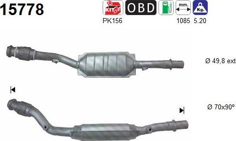 AS 15778 - Catalizzatore autozon.pro