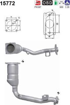 AS 15772 - Catalizzatore autozon.pro