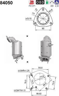 AS 84050 - Catalizzatore autozon.pro