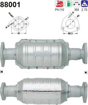 AS 88001 - Catalizzatore autozon.pro