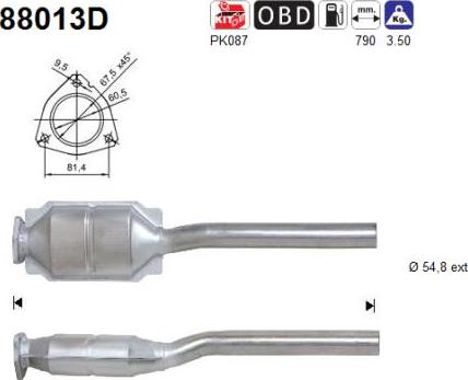 AS 88013D - Catalizzatore autozon.pro