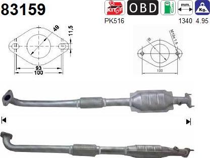 AS 83159 - Catalizzatore autozon.pro