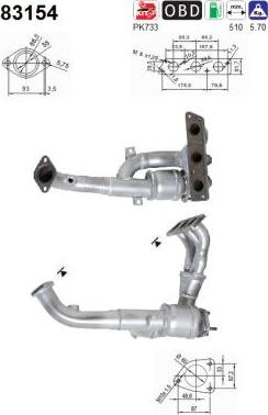 AS 83154 - Catalizzatore autozon.pro