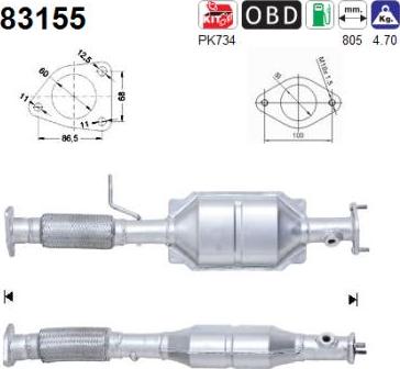 AS 83155 - Catalizzatore autozon.pro