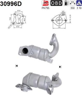 AS 30996D - Catalizzatore autozon.pro