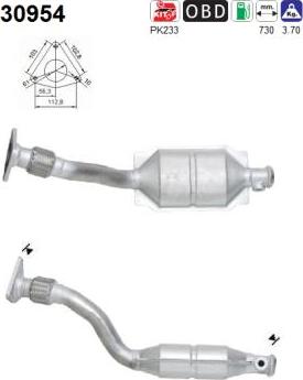 AS 30954 - Catalizzatore autozon.pro