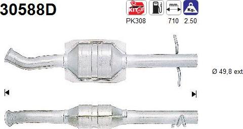 AS 30588D - Catalizzatore autozon.pro