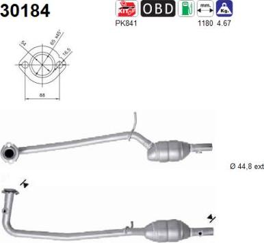 AS 30184 - Catalizzatore autozon.pro