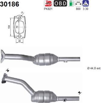 AS 30186 - Catalizzatore autozon.pro