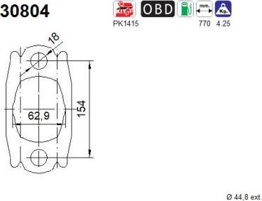 AS 30804 - Catalizzatore autozon.pro