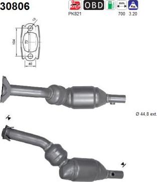 AS 30806 - Catalizzatore autozon.pro