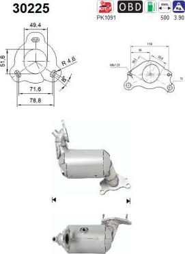 AS 30225 - Catalizzatore autozon.pro