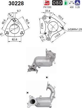 AS 30228 - Catalizzatore autozon.pro