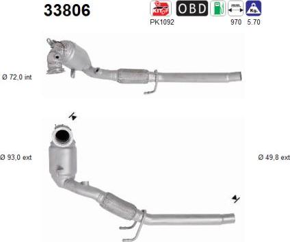 AS 33806 - Catalizzatore autozon.pro