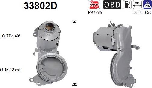 AS 33802D - Catalizzatore autozon.pro