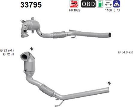 AS 33795 - Catalizzatore autozon.pro