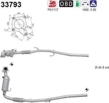 AS 33793 - Catalizzatore autozon.pro