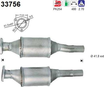 AS 33756 - Catalizzatore autozon.pro