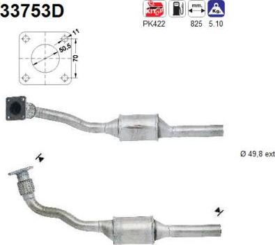 AS 33753D - Catalizzatore autozon.pro