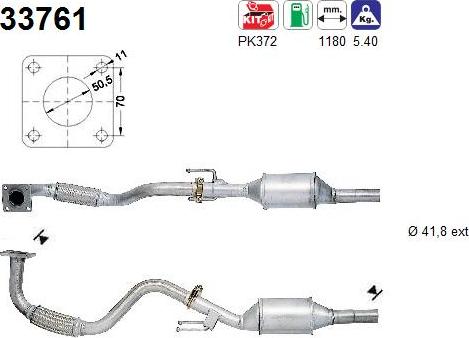 AS 33761 - Catalizzatore autozon.pro