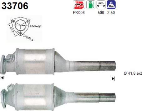 AS 33706 - Catalizzatore autozon.pro