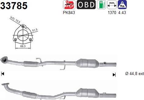 AS 33785 - Catalizzatore autozon.pro