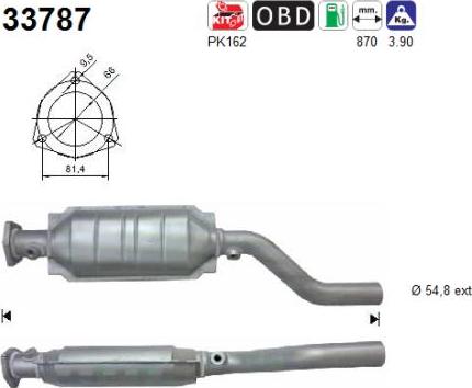 AS 33787 - Catalizzatore autozon.pro