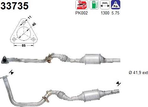 AS 33735 - Catalizzatore autozon.pro