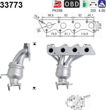 AS 33773 - Catalizzatore autozon.pro