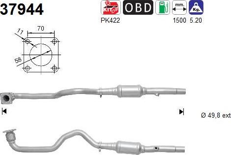 AS 37944 - Catalizzatore autozon.pro