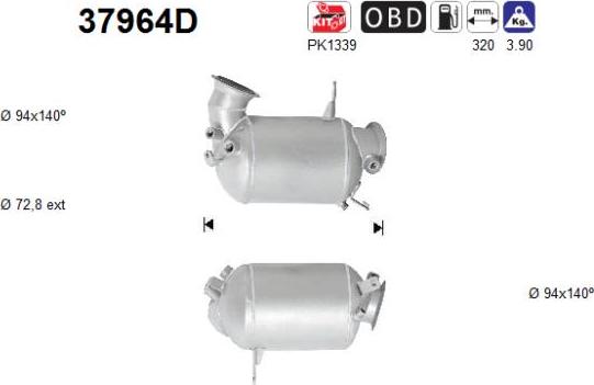 AS 37964D - Catalizzatore autozon.pro