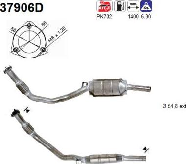 AS 37906D - Catalizzatore autozon.pro