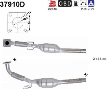 AS 37910D - Catalizzatore autozon.pro