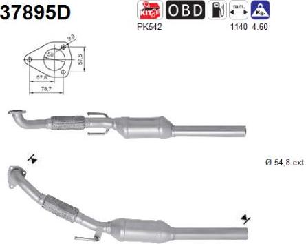 AS 37895D - Catalizzatore autozon.pro